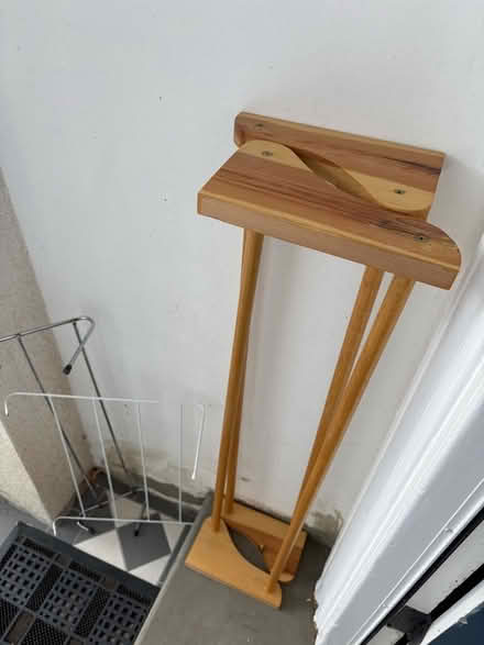 Photo of free Towel rails for radiators and wooden shoe racks (Chiswick W4) #1