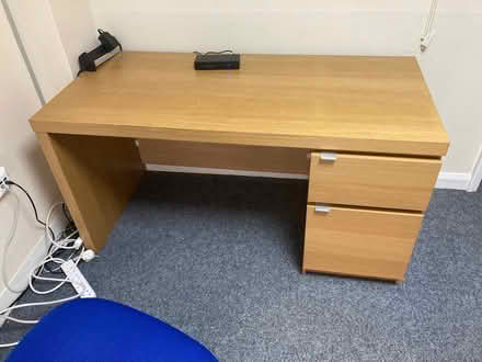 Photo of free Solid wood desk (Shipley BD18) #2