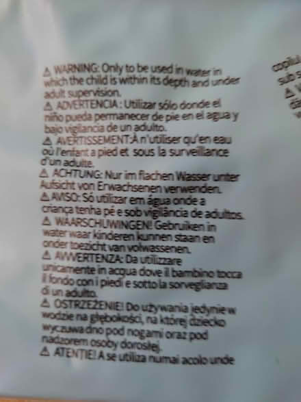 Photo of free Swim Aid Baby 6-36mths (HA5 Eastcote Pinner) #3