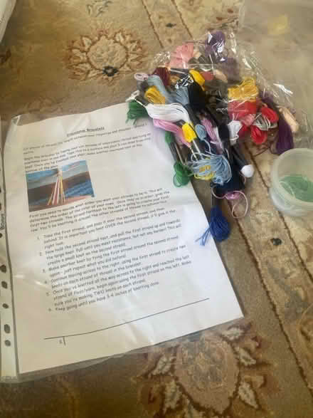 Photo of free Embroidery threads, mostly new (Barton OX3) #1