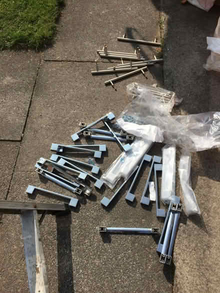 Photo of free new Kitchen door handles two types wider one 20cm x22 other (Heald Green SK8) #2