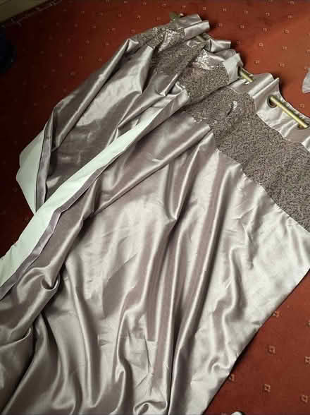 Photo of free Purple curtains (Wisewood S6) #3