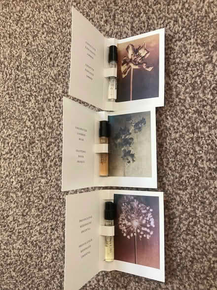 Photo of free 3 x All saints 1.5ml eau de parfum (TN35 Ore) #3