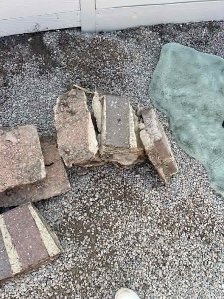 Photo of free Bricks to make circle flower bed (Marlborough) #3