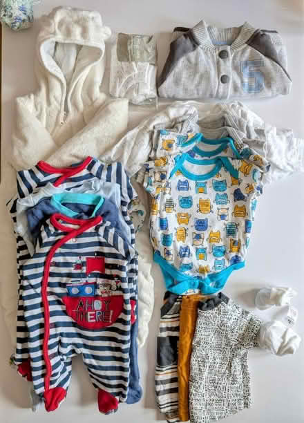 Photo of free Newborn plus a small collection of tiny baby clothes bundle (Sidemoor B61) #1