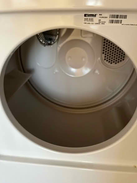 Photo of free Kenmore Electric Dryer (Redwood City) #2