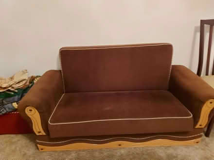 Photo of free 2 seater settee (Manningham BD9) #3