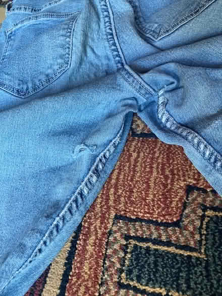 Photo of free sz 26 skinny jeans-pretty worn out (south sunnyvale) #3