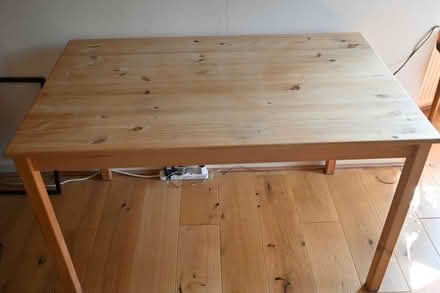 Photo of free Wooden dining table (Ruchill) #2