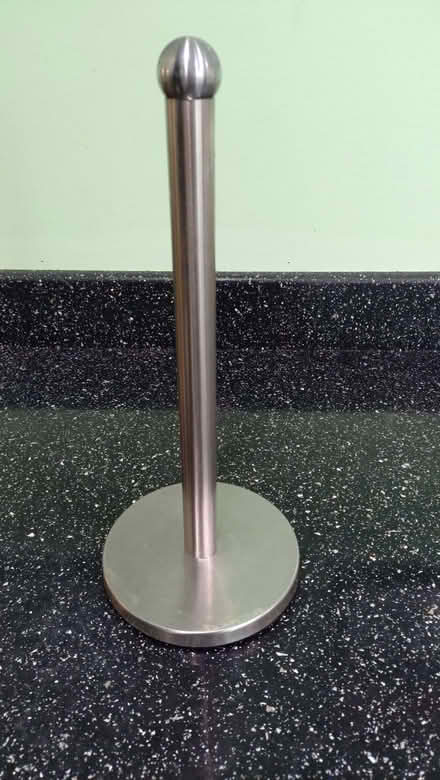 Photo of free Kitchen towel holder brushed metal style (Little Stoke BS32) #1