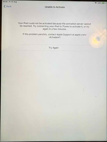 Photo of free Apple IPad Air 1st Generation (Wincobank S9) #1