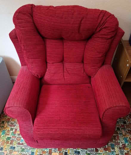 Photo of free 3 seater sofa and Chair (Skegby NG17) #2