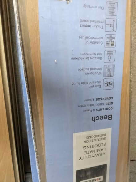 Photo of free Heavy duty laminate flooring (Willen MK15) #1