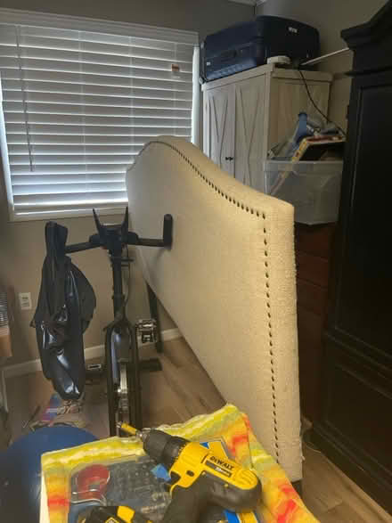 Photo of free Recliner, upholstered headboard (Maryland Heights) #1