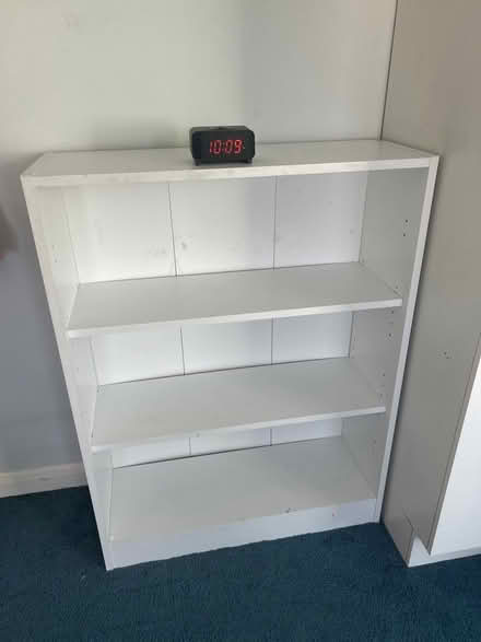 Photo of free Freestanding white shelve (Ruislip HA4) #1