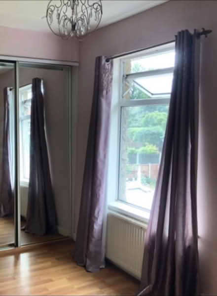 Photo of free Purple curtains (Wisewood S6) #1