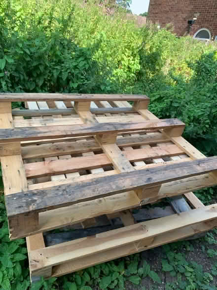 Photo of free 6 wodden pallets (South Oxhey WD19) #2