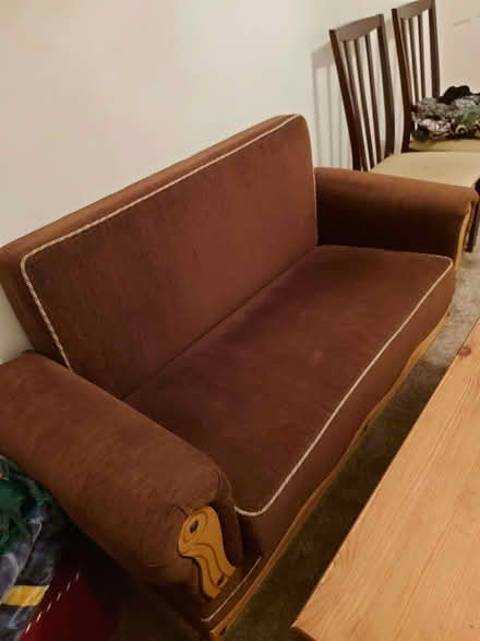 Photo of free 2 seater settee (Manningham BD9) #2