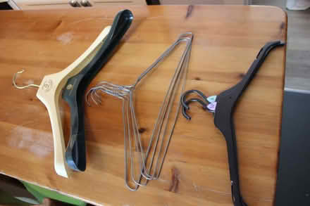Photo of free clothes hangers (Rowanfield GL51) #2