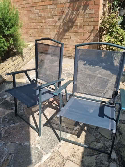 Photo of free 2 garden chairs (North Cheam SM3) #1