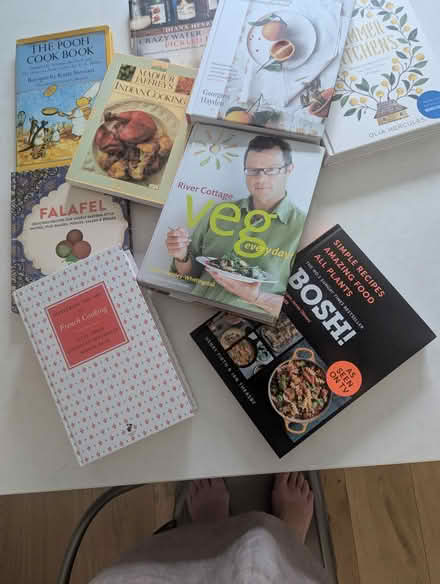 Photo of free assortment of cookbooks (North Road) #1