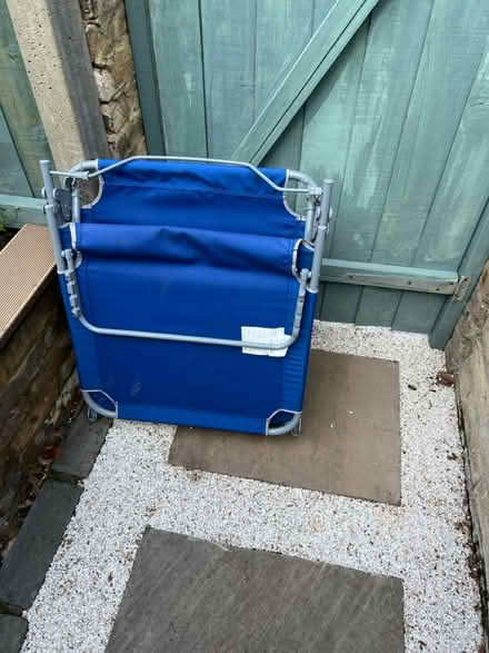 Photo of free Sun lounger - folding (Brixton SW9) #3