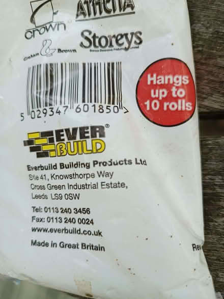 Photo of free Unopened bag of Wallpaper Paste (Risinghurst OX3) #4