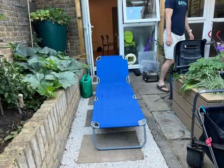 Photo of free Sun lounger - folding (Brixton SW9) #1