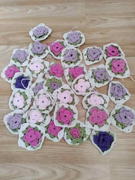 Photo of free Knitted and crocheted squares (Westbury Leigh BA13) #1