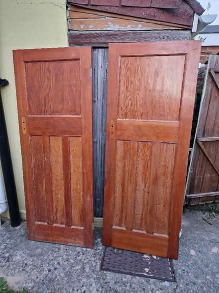 Photo of free 2 x 1930s Internal doors (Ore TN34) #2
