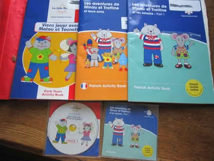 Photo of free Learning French Activity Books an CDs (KS1 age) (North Sheen TW9) #1