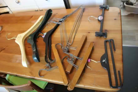Photo of free clothes hangers (Rowanfield GL51) #1