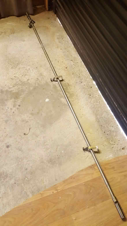 Photo of free Brass curtain rail 6ft (Frimley Green GU16) #1
