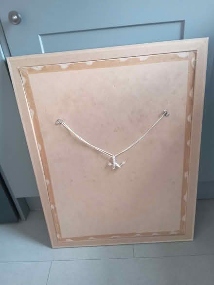 Photo of free Silver finish picture frame large (Kingswood BS15) #2