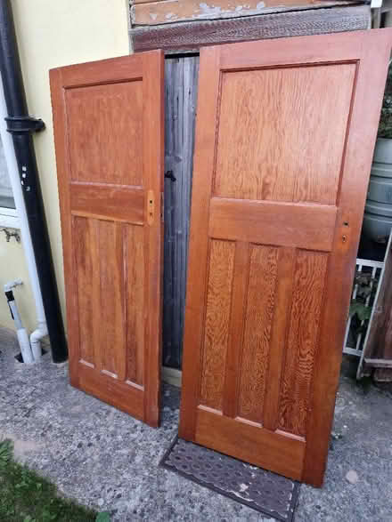 Photo of free 2 x 1930s Internal doors (Ore TN34) #1