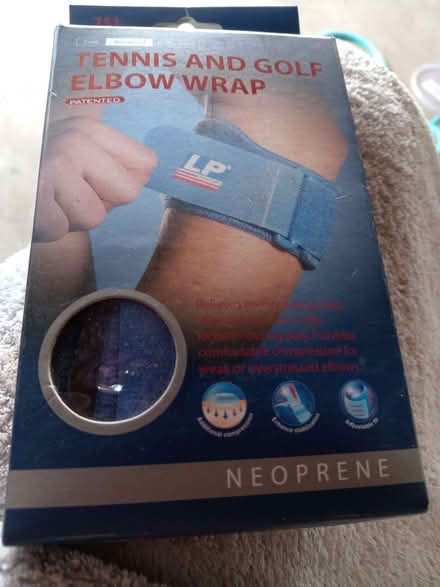 Photo of free Tennis and golf elbow wrap (Dairy Lane Estate DH4) #1
