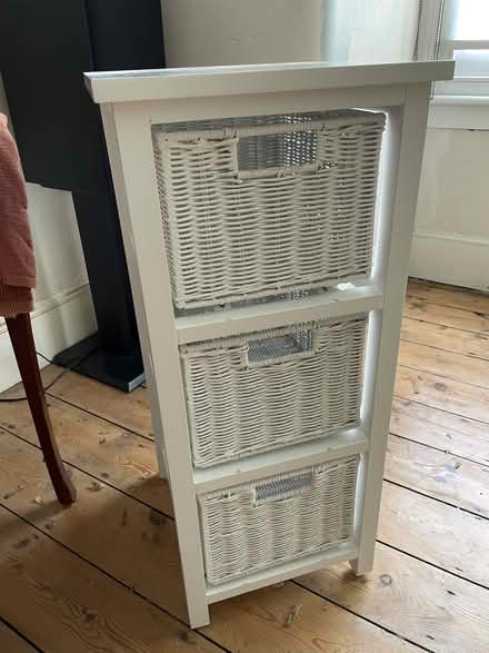 Photo of free Wicker drawers in wooden frame (Sydenham SE26) #1