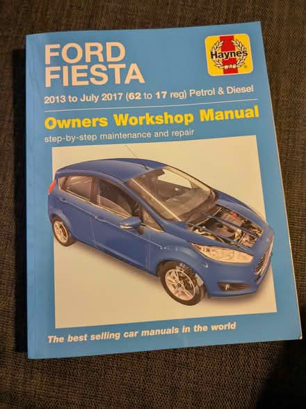Photo of free Ford Fiesta Haynes manual (Cowley OX4) #1