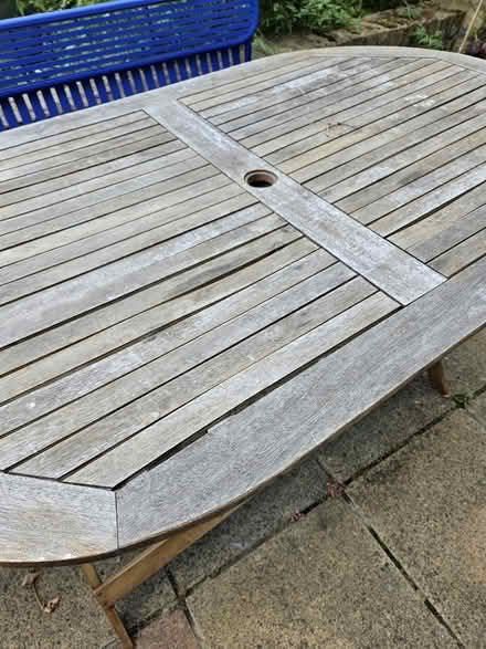 Photo of free Foldable 6 seater garden table (West Norwood SE19) #2