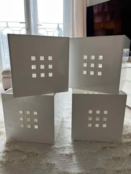 Photo of free x4 Ikea White Storage Boxes (Mossley - OL5) #2