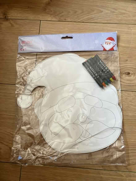 Photo of free Colour your own Christmas masks (Popley RG24) #1