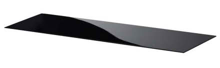 Photo of free Black glass panel 120cm x 40cm (Leslie KY6) #1