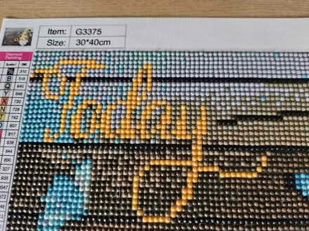 Photo of free Completed diamond art - gnome joy (Redditch B97) #2