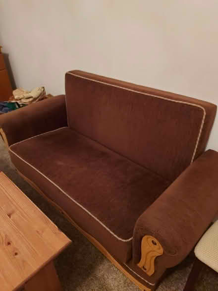 Photo of free 2 seater settee (Manningham BD9) #1
