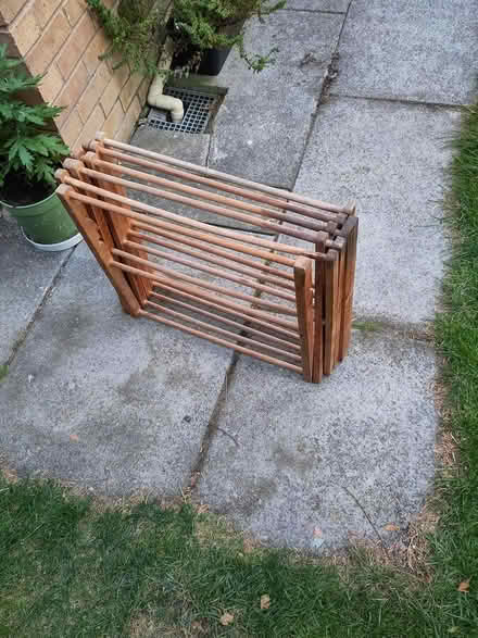 Photo of free Wooden clothes airer (Lancaster, Westbourne Park) #2