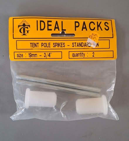 Photo of free New 19mm replacement tent pole spikes (Epping CM16) #1