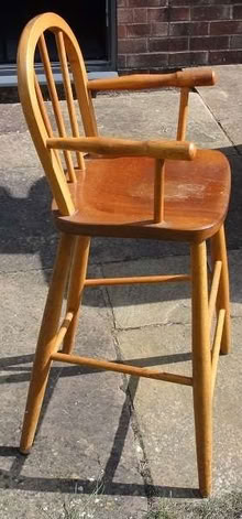 Photo of free Child's wooden chair. (Hoylake CH47) #2
