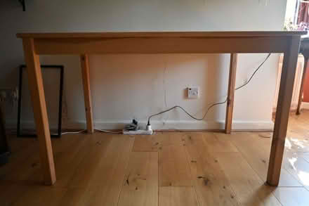 Photo of free Wooden dining table (Ruchill) #1