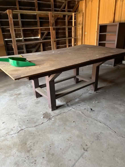 Photo of free Garage work table (Moorpark & Bascom) #1
