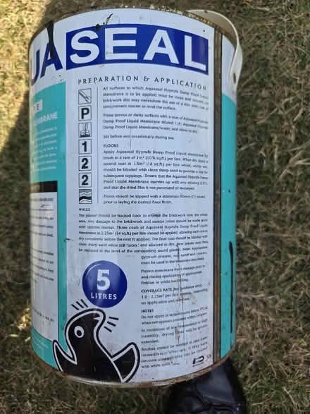 Photo of free Damp proof Liquid membrane (Little Heath RG31) #2